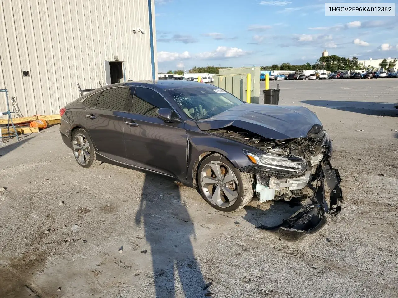 1HGCV2F96KA012362 2019 Honda Accord Touring