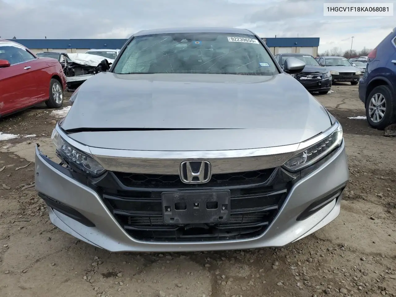 1HGCV1F18KA068081 2019 Honda Accord Lx