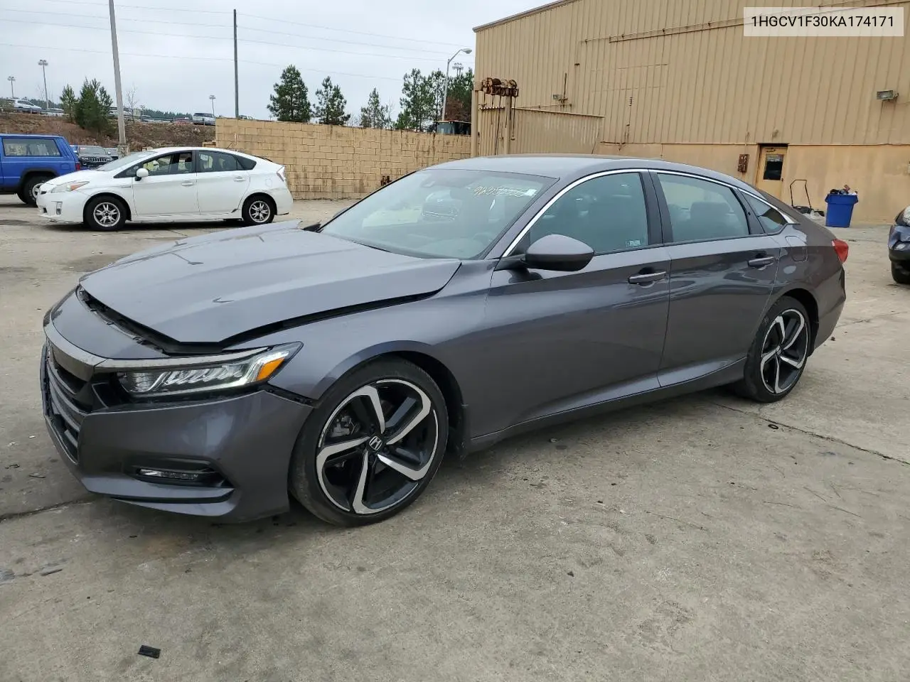 1HGCV1F30KA174171 2019 Honda Accord Sport