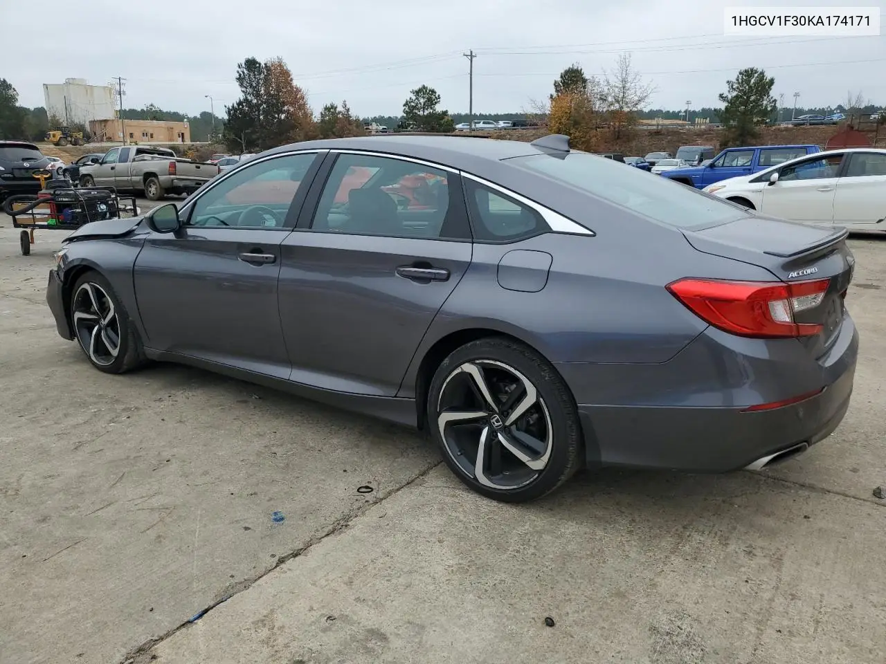 1HGCV1F30KA174171 2019 Honda Accord Sport
