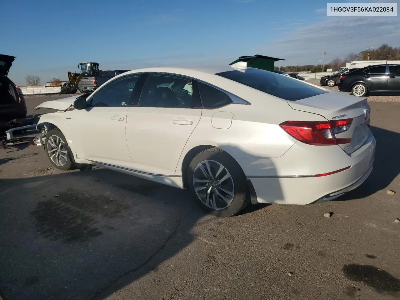 1HGCV3F56KA022084 2019 Honda Accord Hybrid Exl