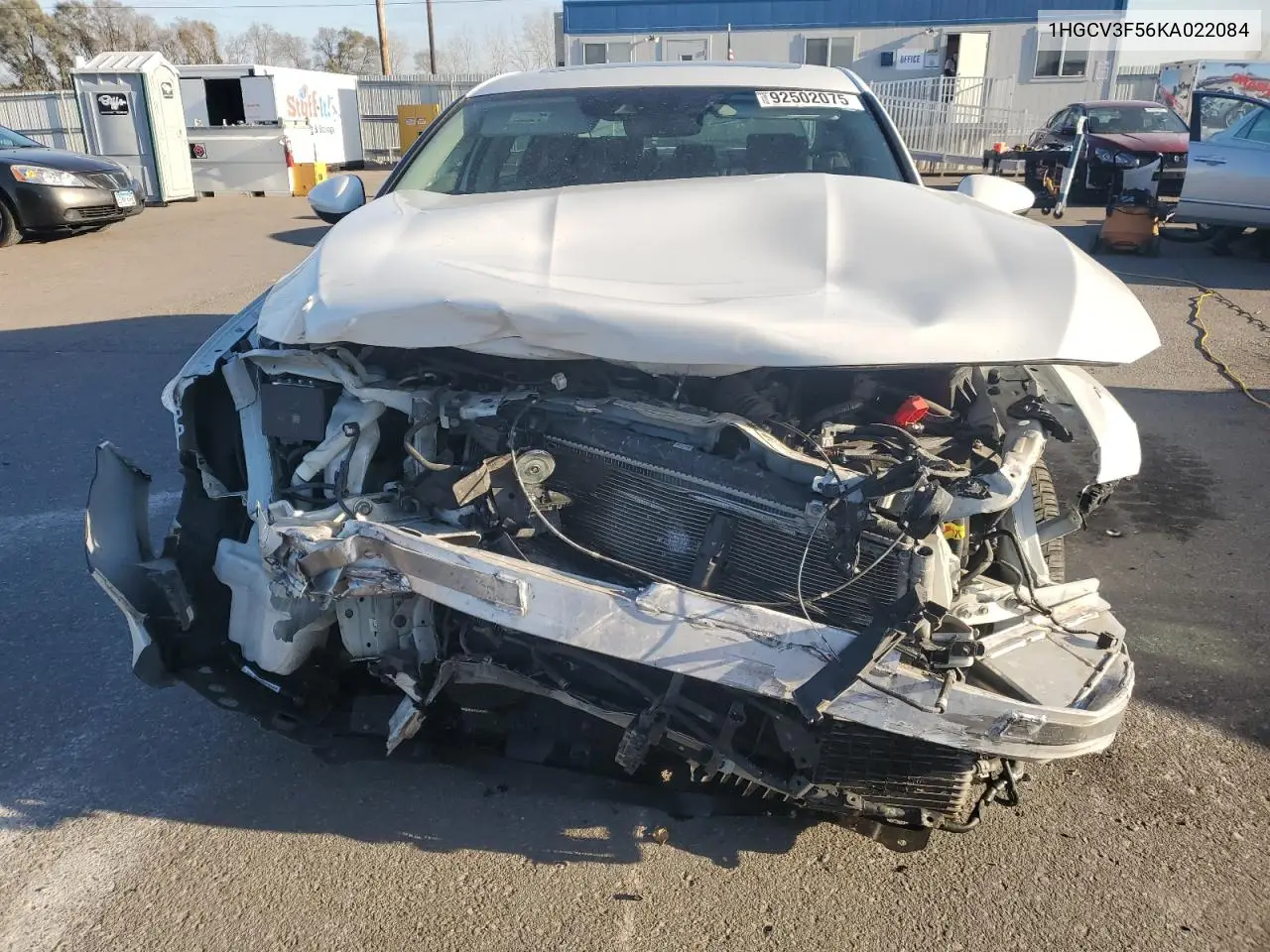 1HGCV3F56KA022084 2019 Honda Accord Hybrid Exl