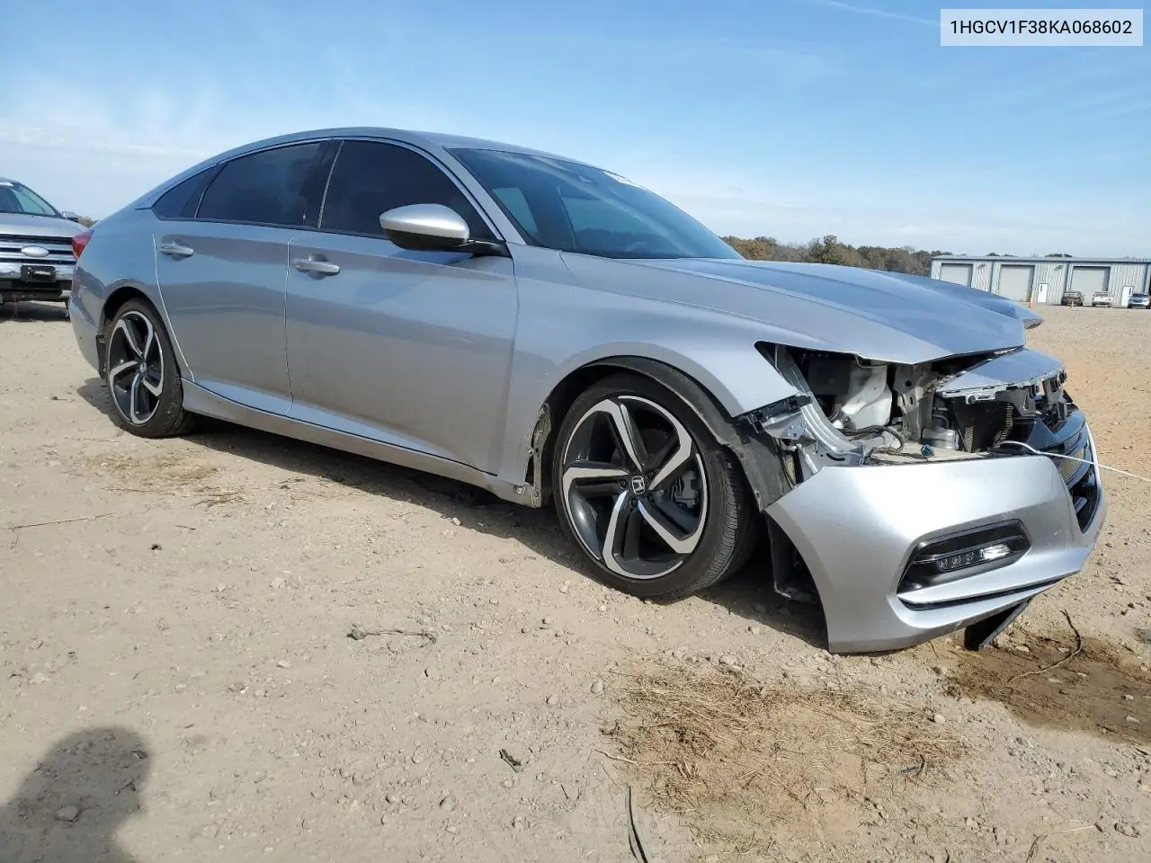 1HGCV1F38KA068602 2019 Honda Accord Sport