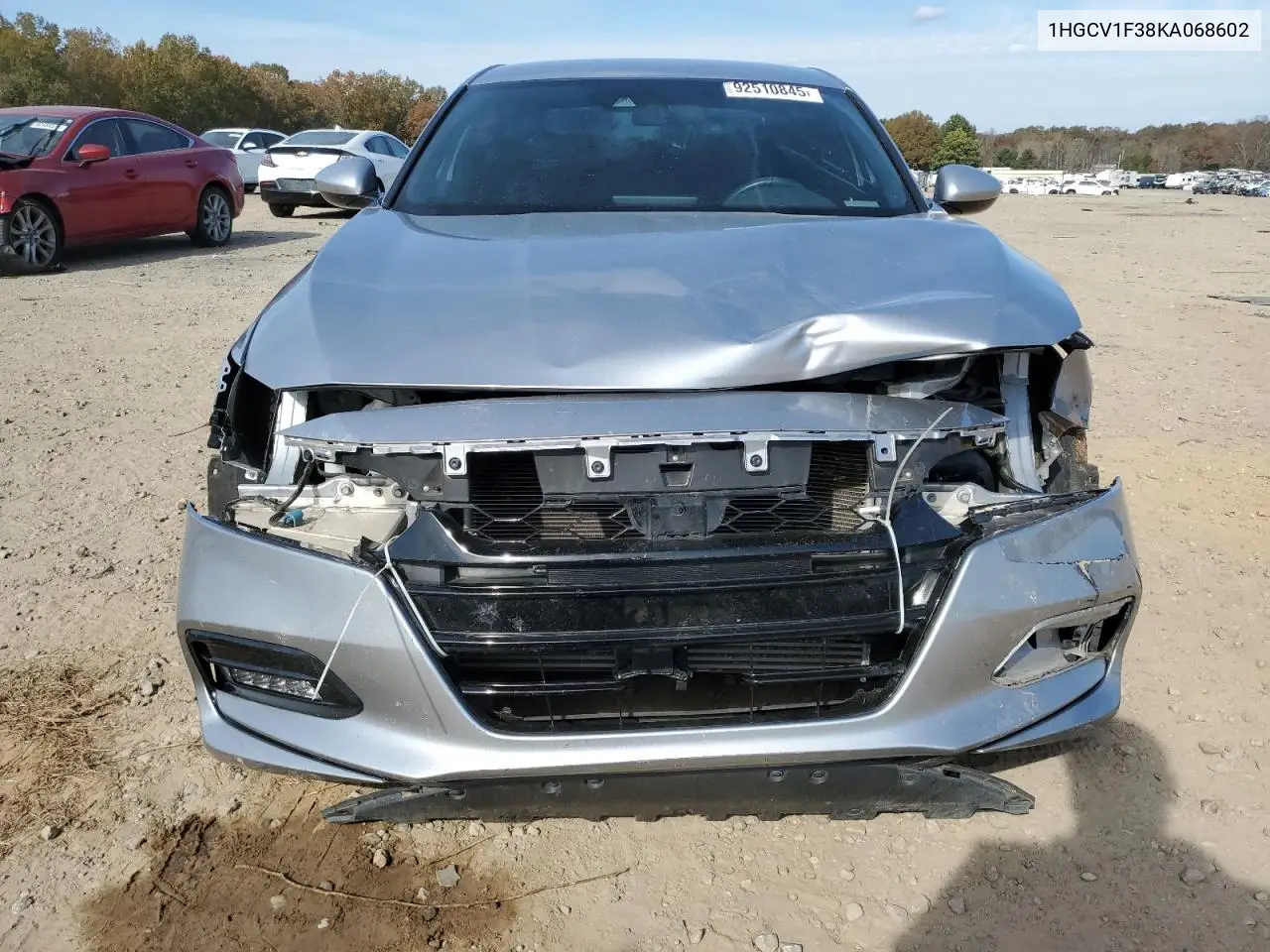 1HGCV1F38KA068602 2019 Honda Accord Sport