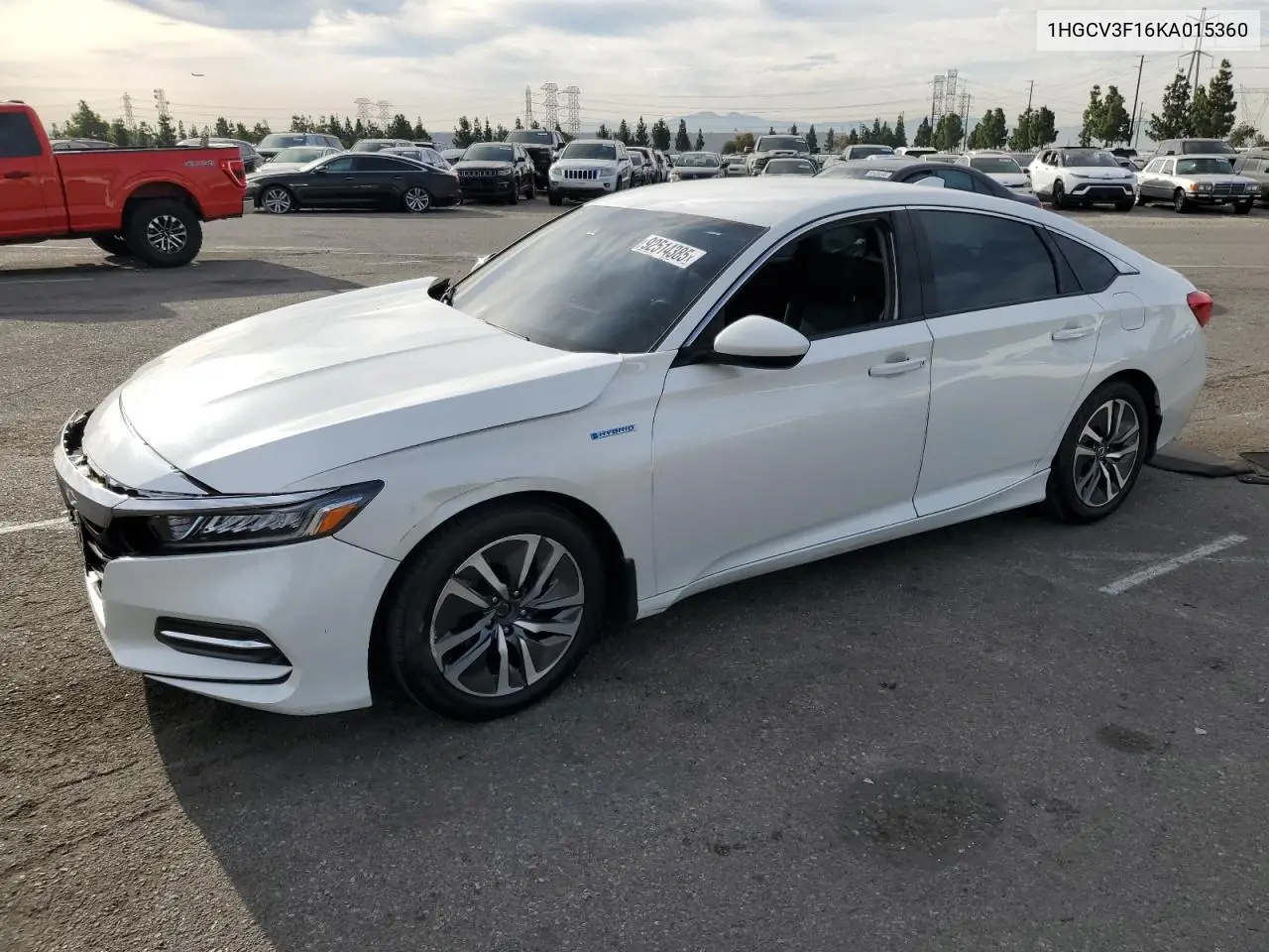 1HGCV3F16KA015360 2019 Honda Accord Hybrid