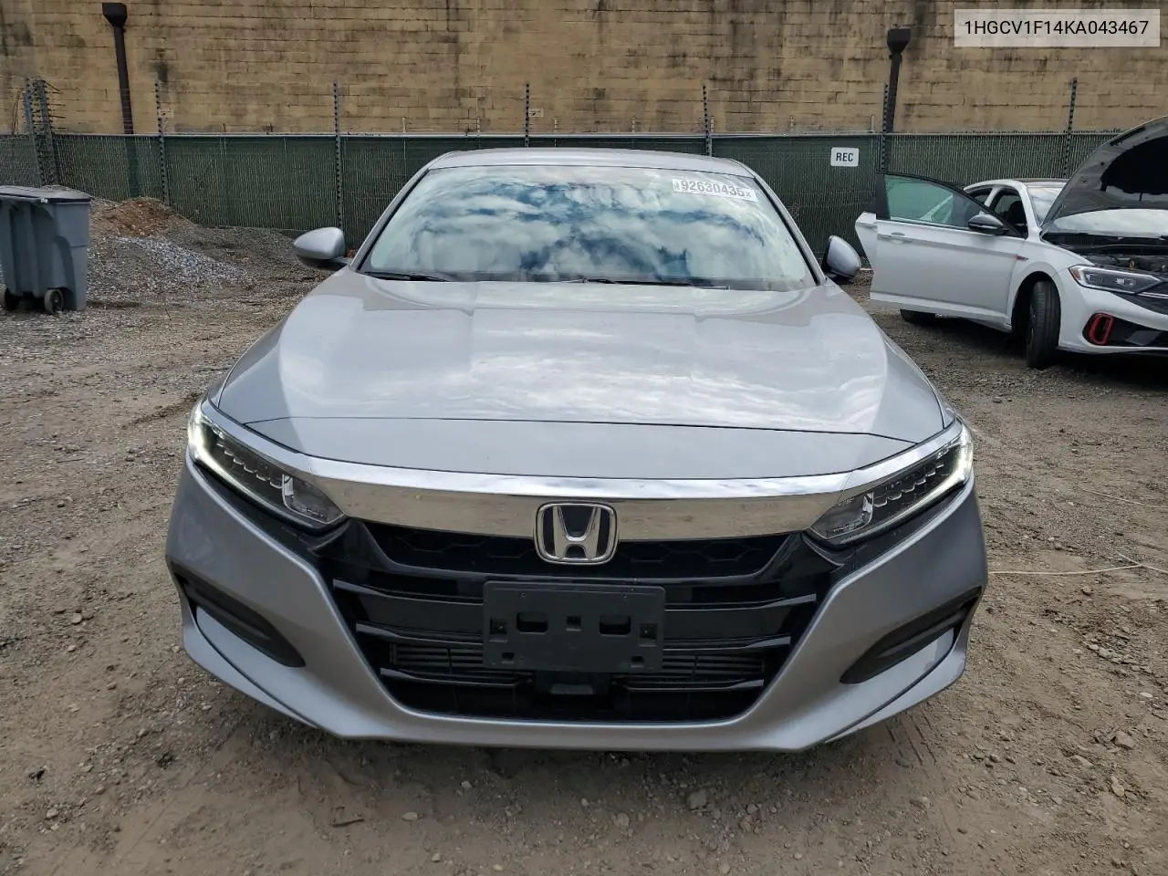 1HGCV1F14KA043467 2019 Honda Accord Lx