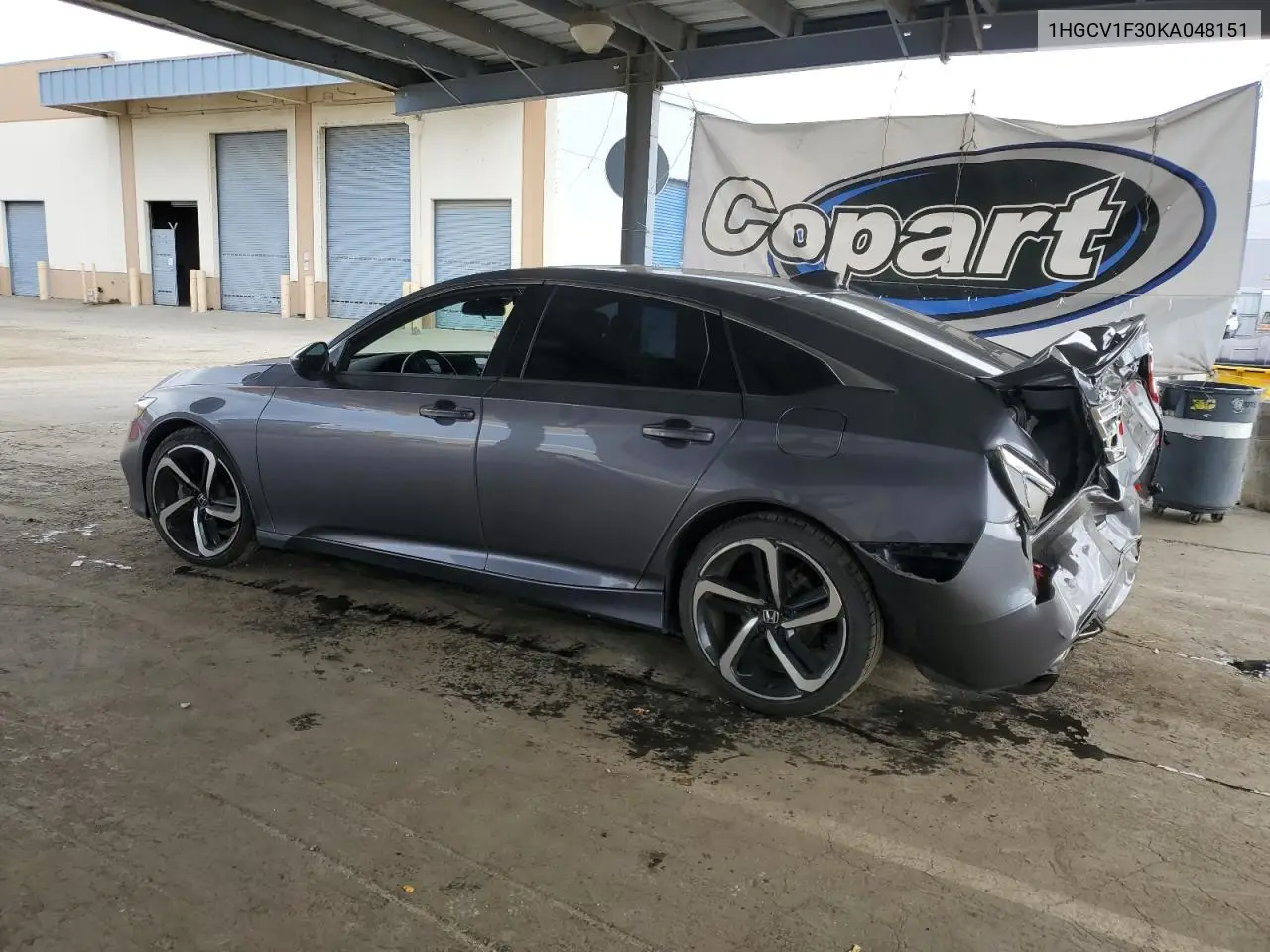 1HGCV1F30KA048151 2019 Honda Accord Sport
