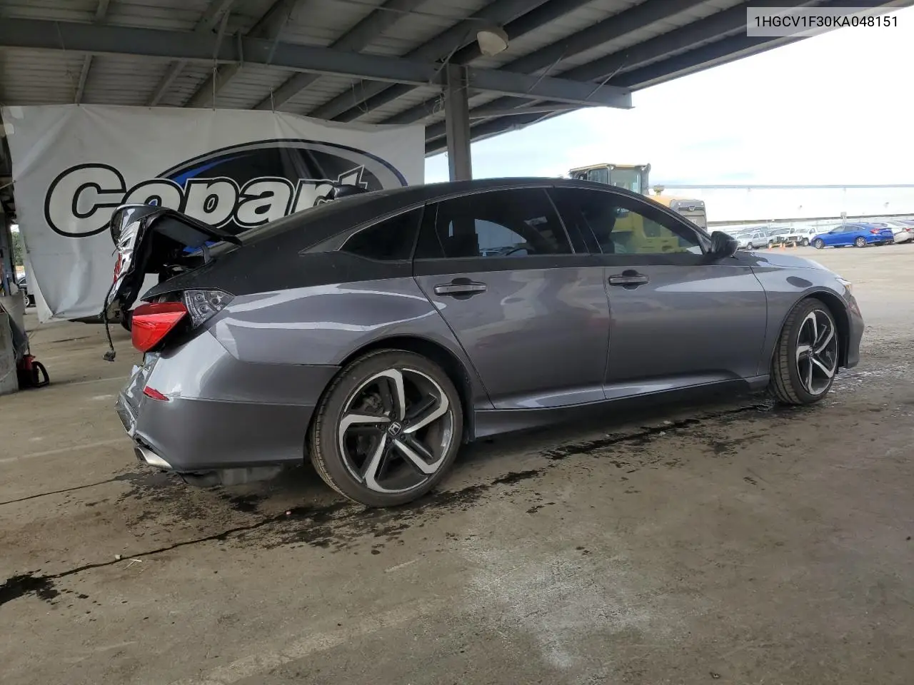 1HGCV1F30KA048151 2019 Honda Accord Sport