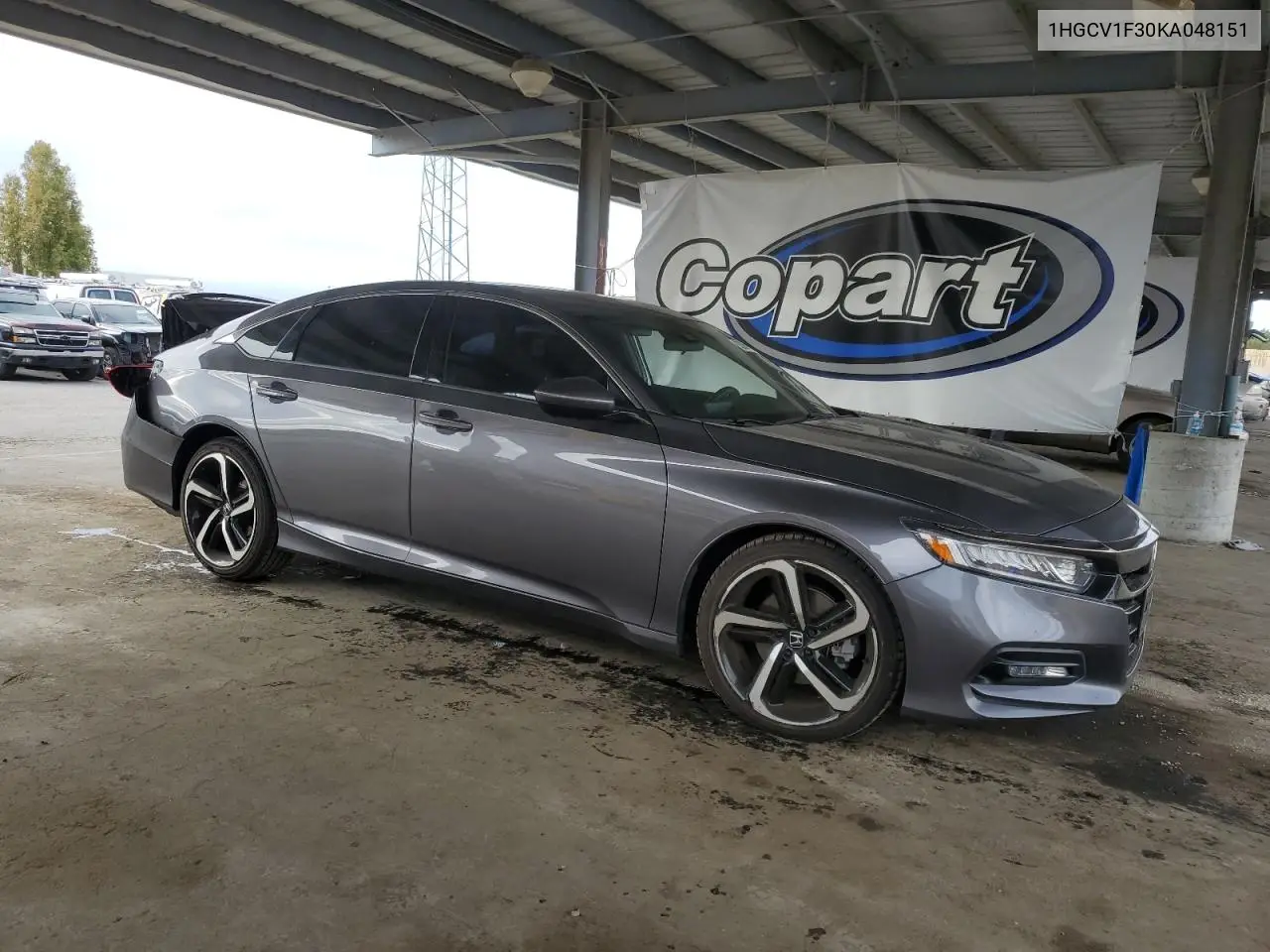 1HGCV1F30KA048151 2019 Honda Accord Sport