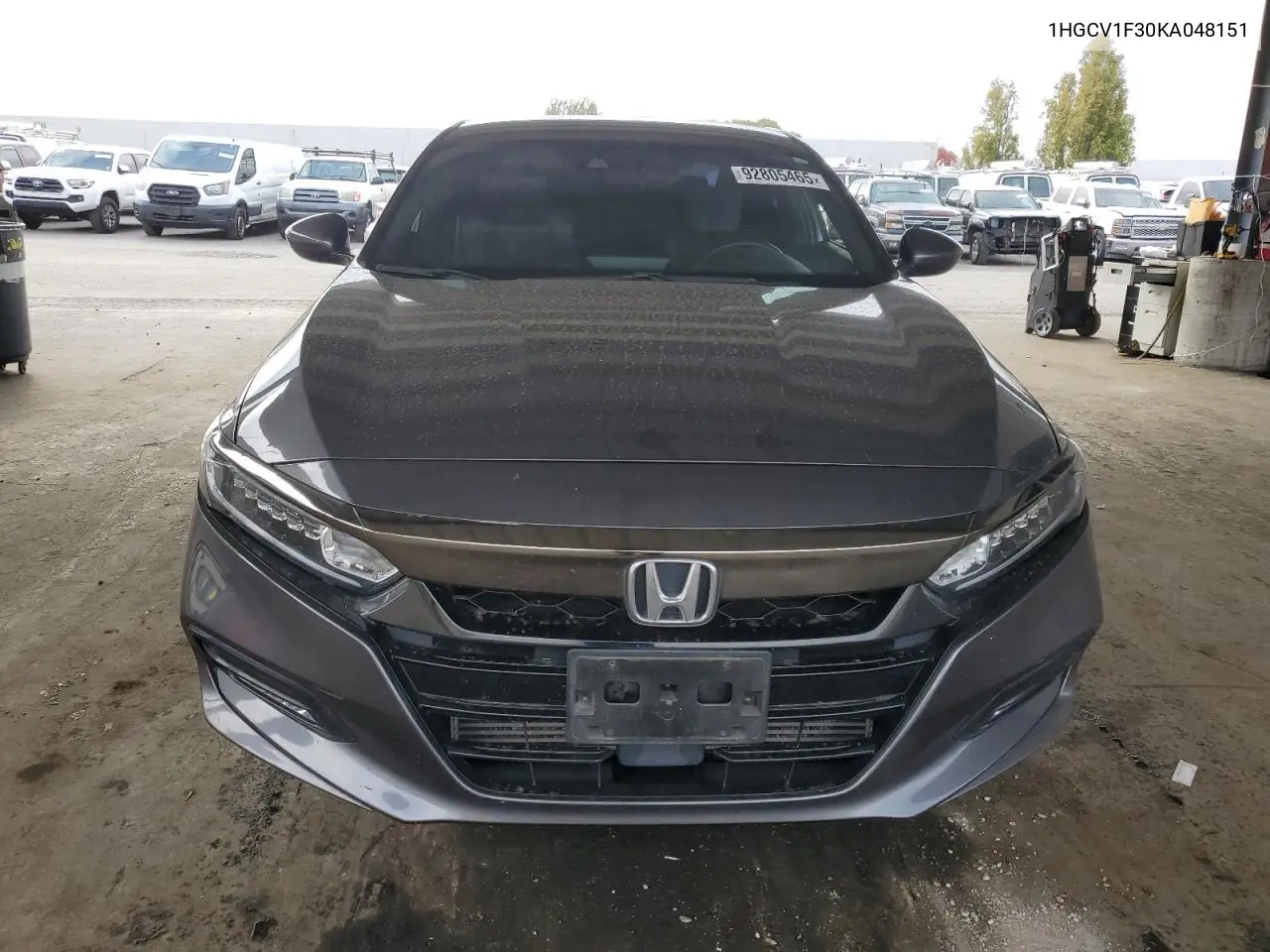 1HGCV1F30KA048151 2019 Honda Accord Sport