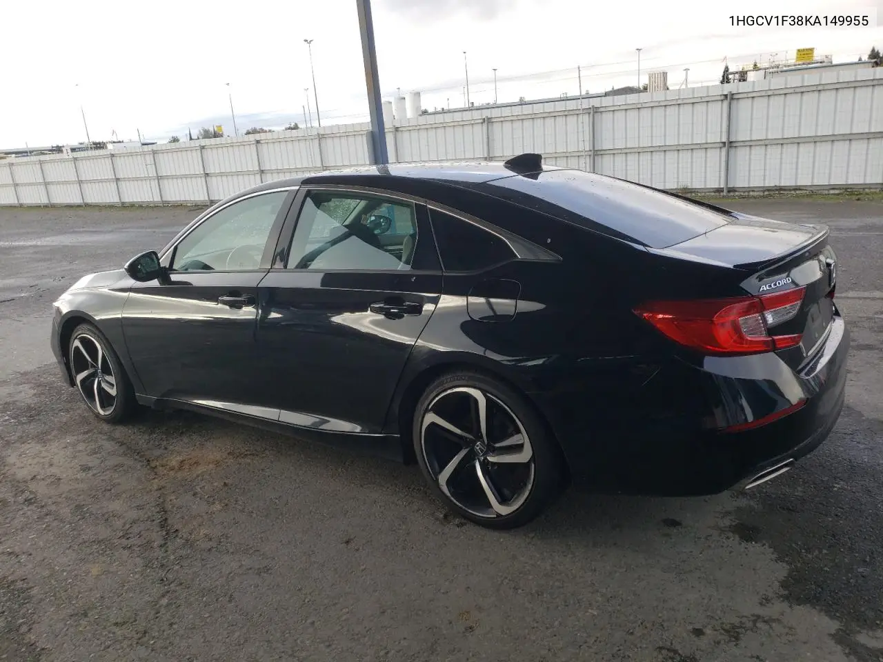 1HGCV1F38KA149955 2019 Honda Accord Sport