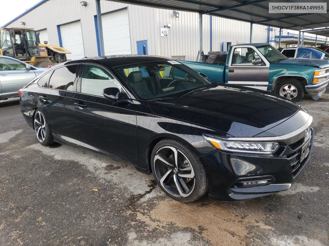1HGCV1F38KA149955 2019 Honda Accord Sport