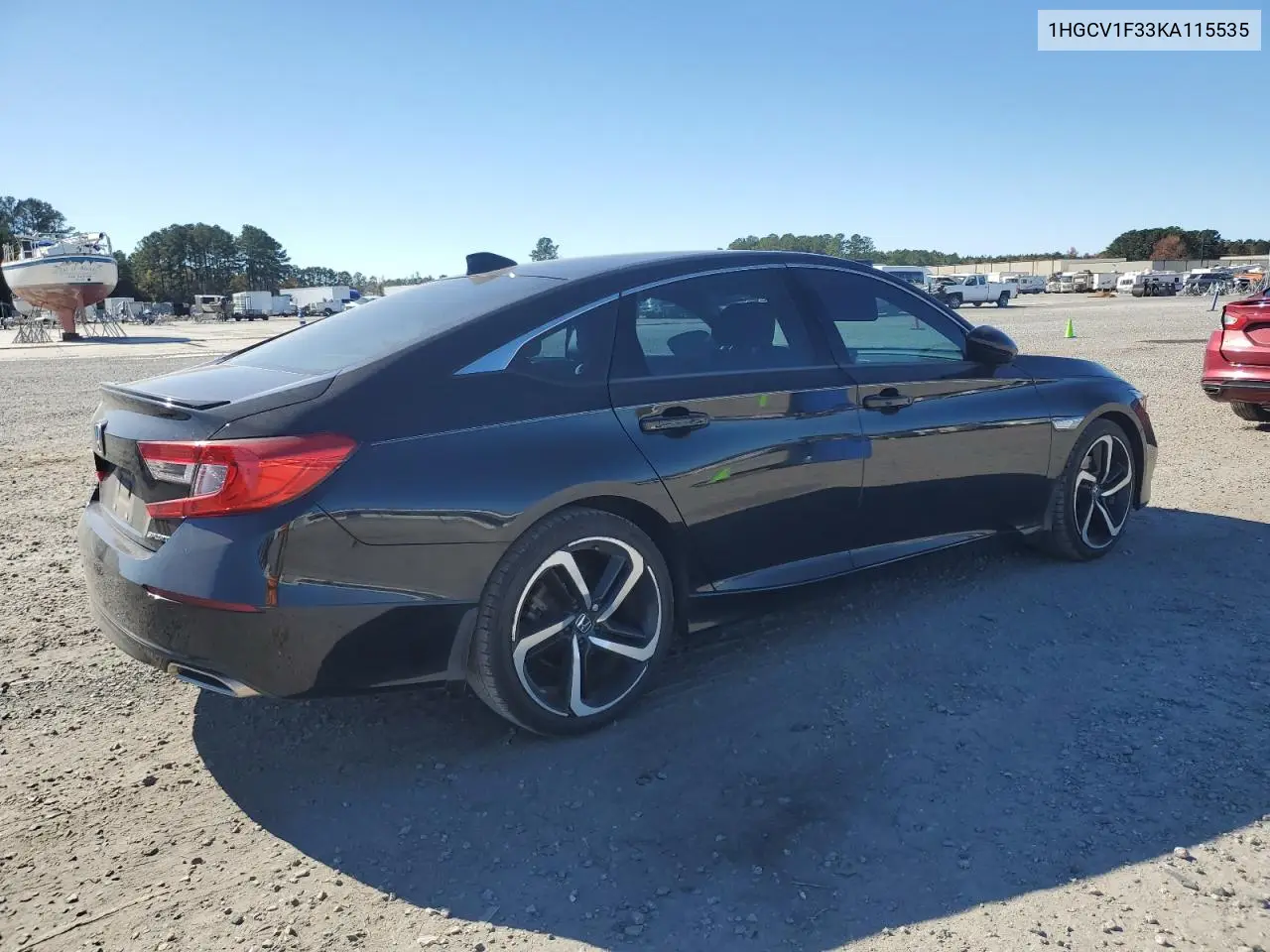 1HGCV1F33KA115535 2019 Honda Accord Sport