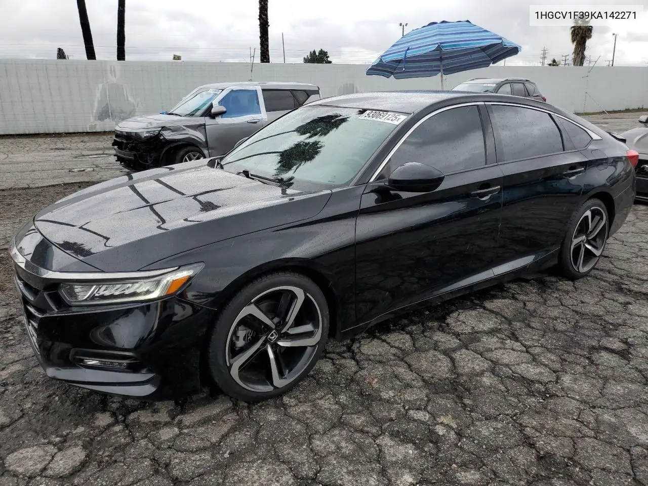 1HGCV1F39KA142271 2019 Honda Accord Sport