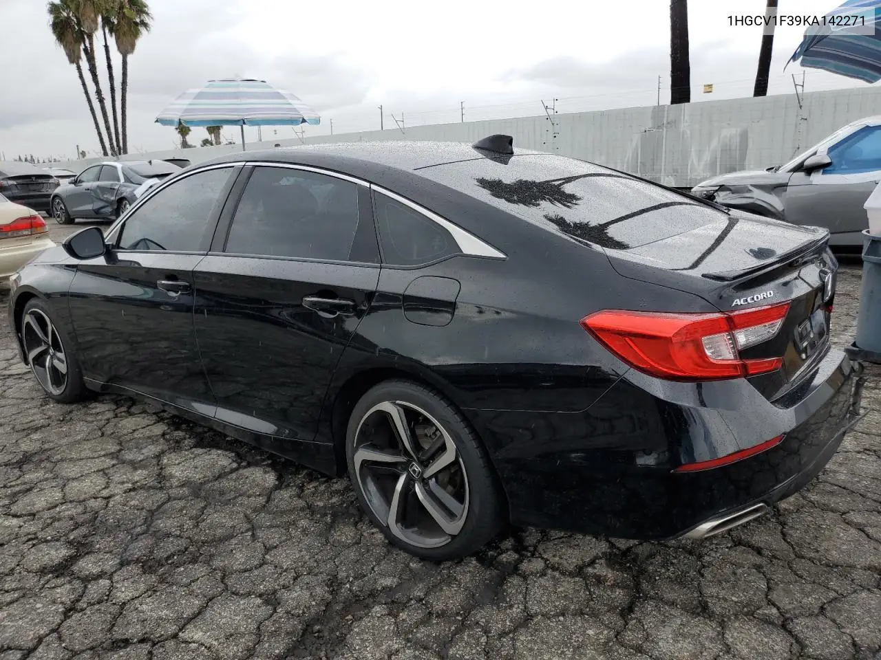1HGCV1F39KA142271 2019 Honda Accord Sport