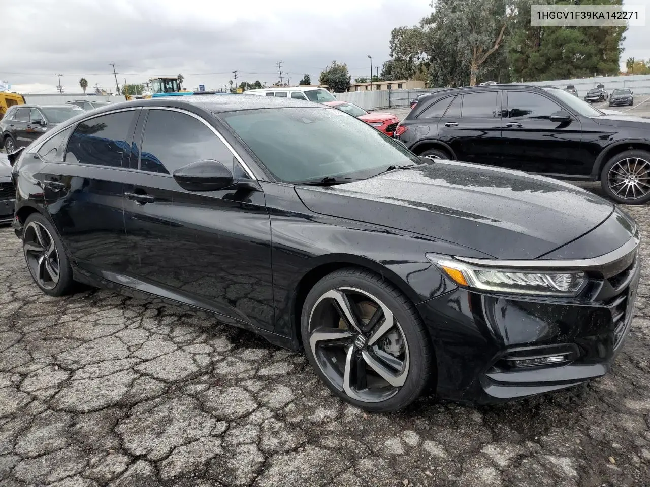 1HGCV1F39KA142271 2019 Honda Accord Sport
