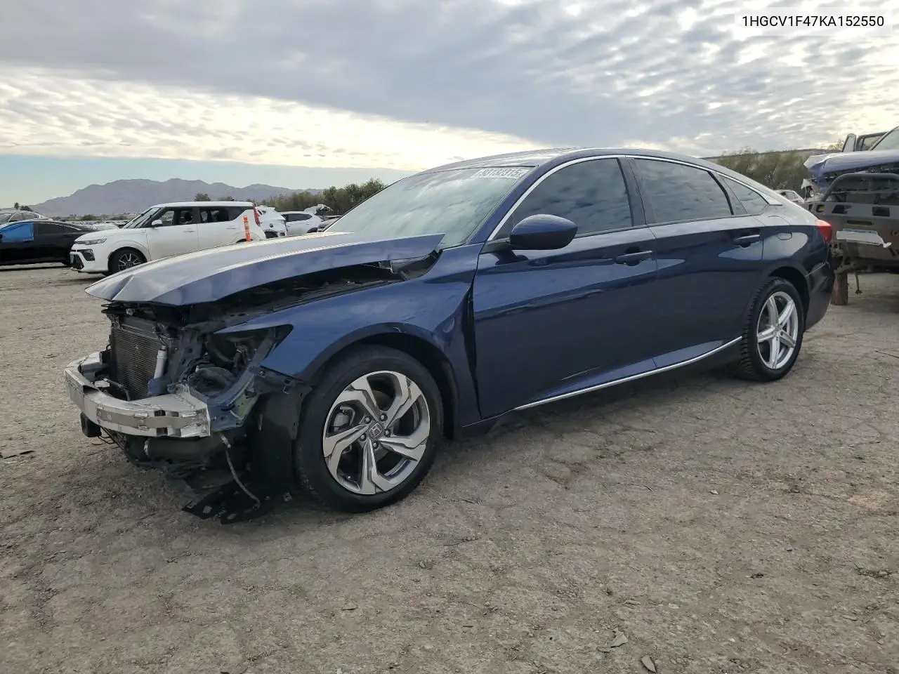 1HGCV1F47KA152550 2019 Honda Accord Ex