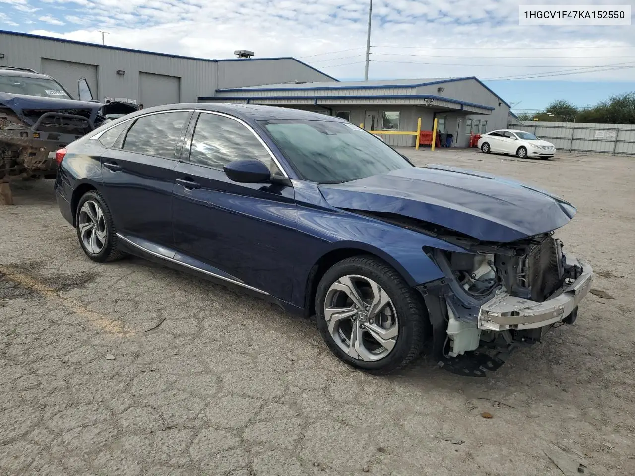 1HGCV1F47KA152550 2019 Honda Accord Ex