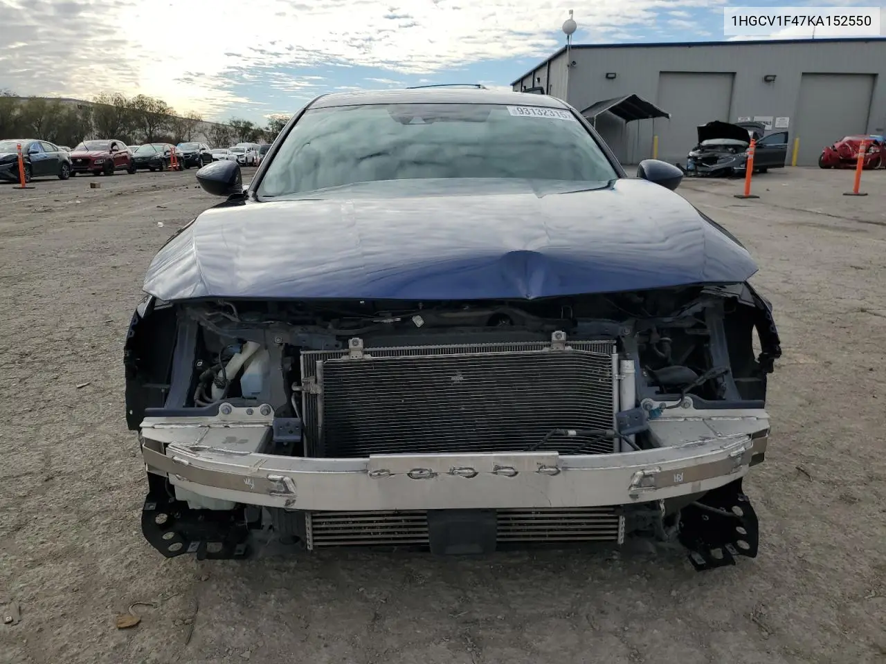 1HGCV1F47KA152550 2019 Honda Accord Ex