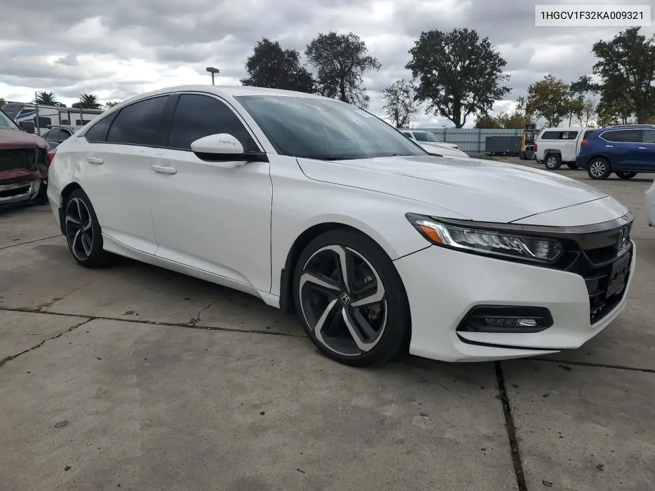 1HGCV1F32KA009321 2019 Honda Accord Sport