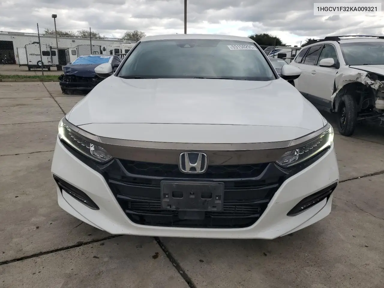 1HGCV1F32KA009321 2019 Honda Accord Sport