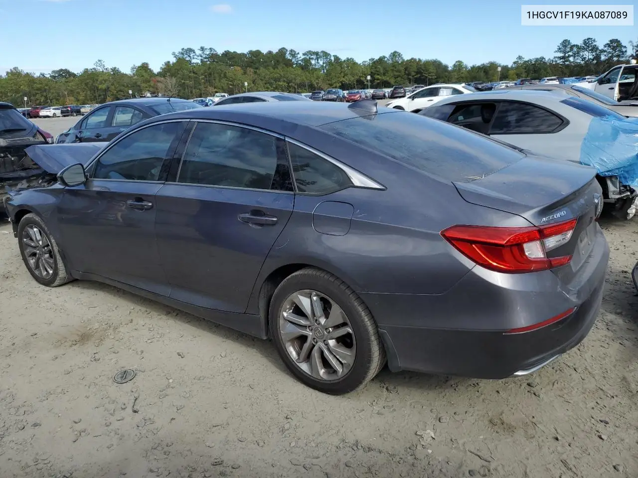 1HGCV1F19KA087089 2019 Honda Accord Lx
