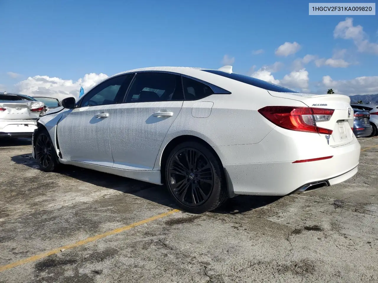 1HGCV2F31KA009820 2019 Honda Accord Sport