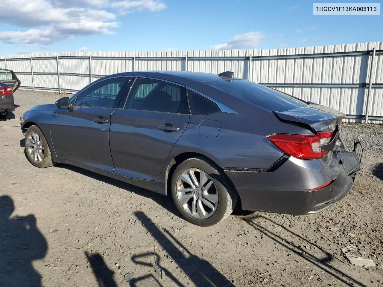 1HGCV1F13KA008113 2019 Honda Accord Lx