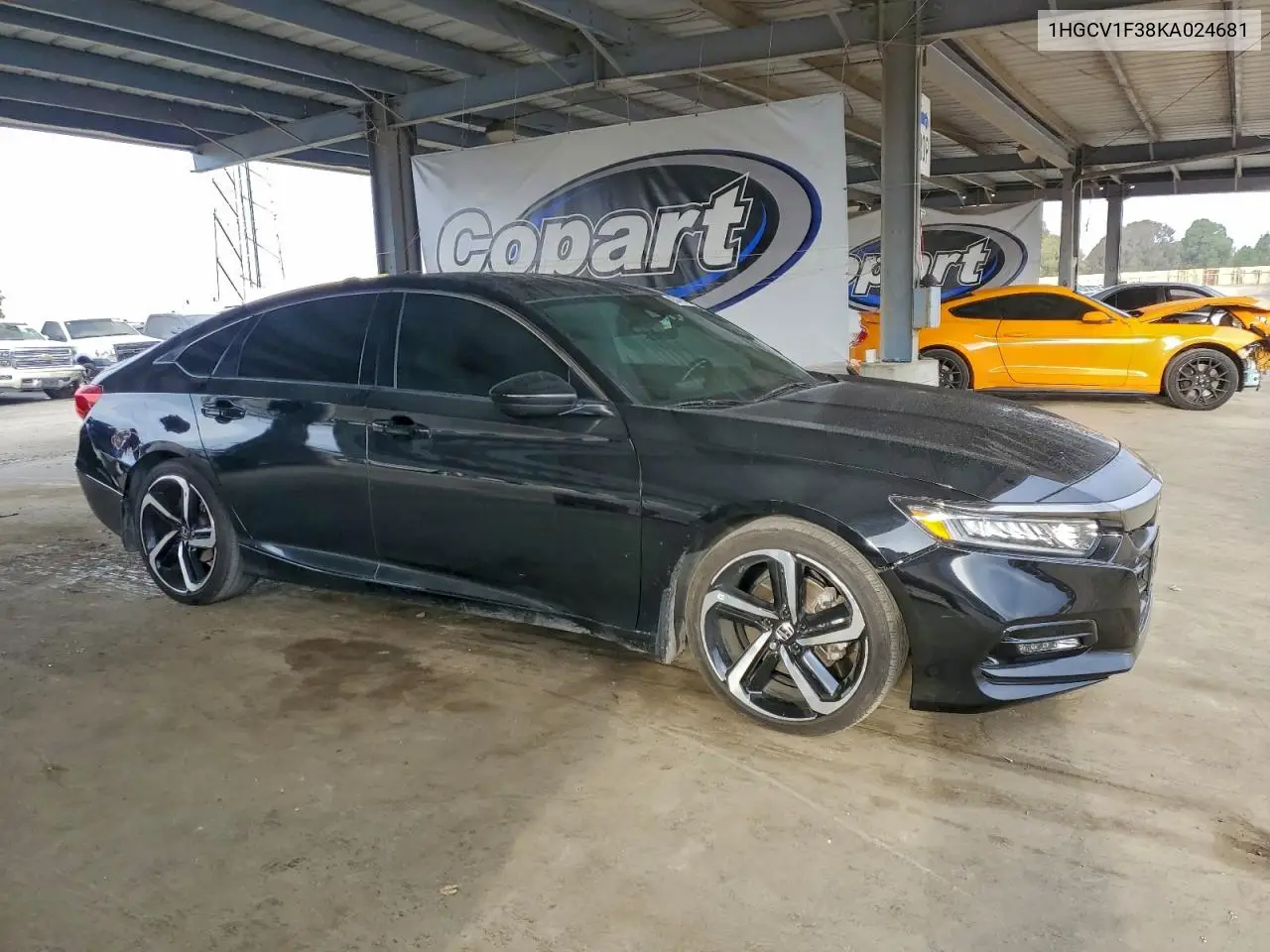 1HGCV1F38KA024681 2019 Honda Accord Sport