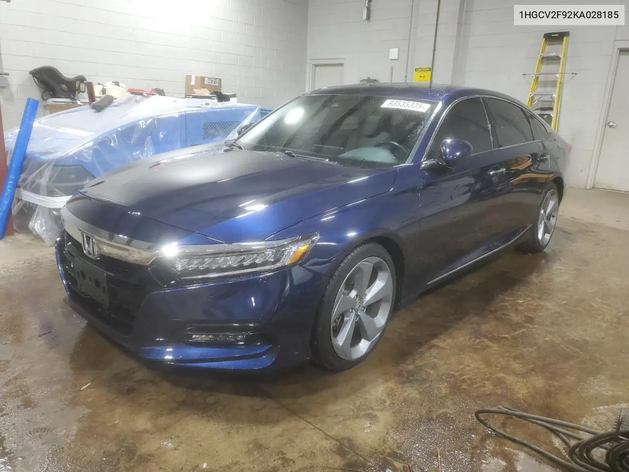1HGCV2F92KA028185 2019 Honda Accord Touring