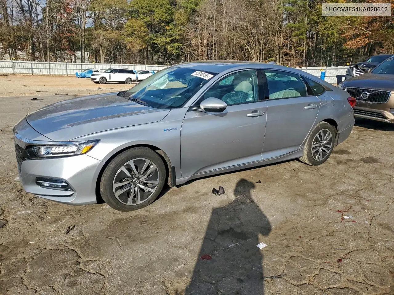 1HGCV3F54KA020642 2019 Honda Accord Hybrid Exl