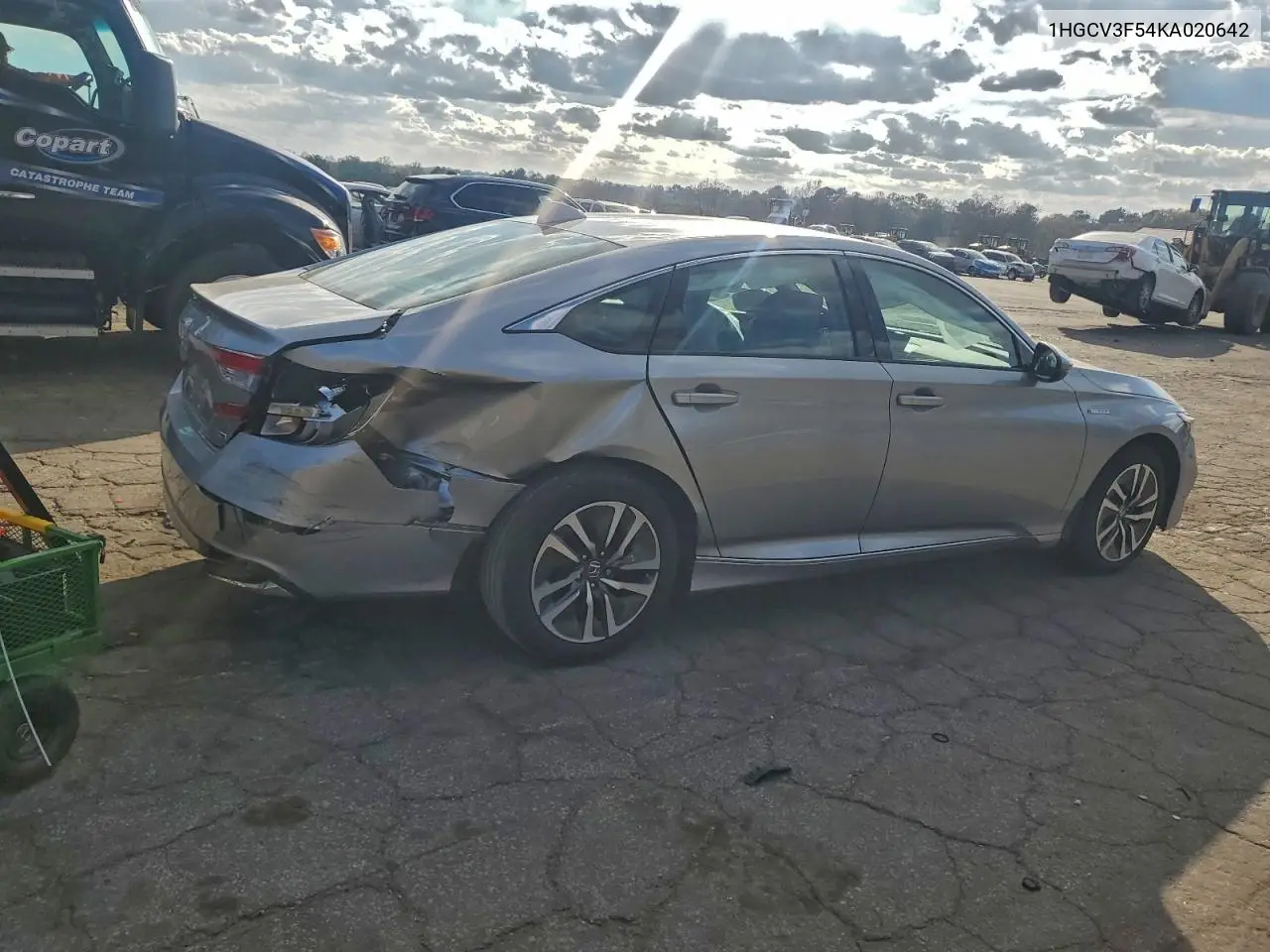 1HGCV3F54KA020642 2019 Honda Accord Hybrid Exl