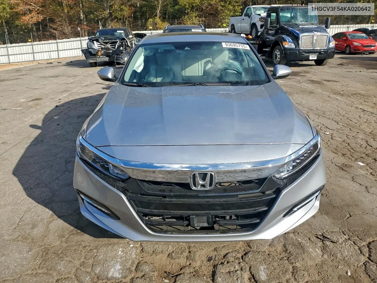 1HGCV3F54KA020642 2019 Honda Accord Hybrid Exl