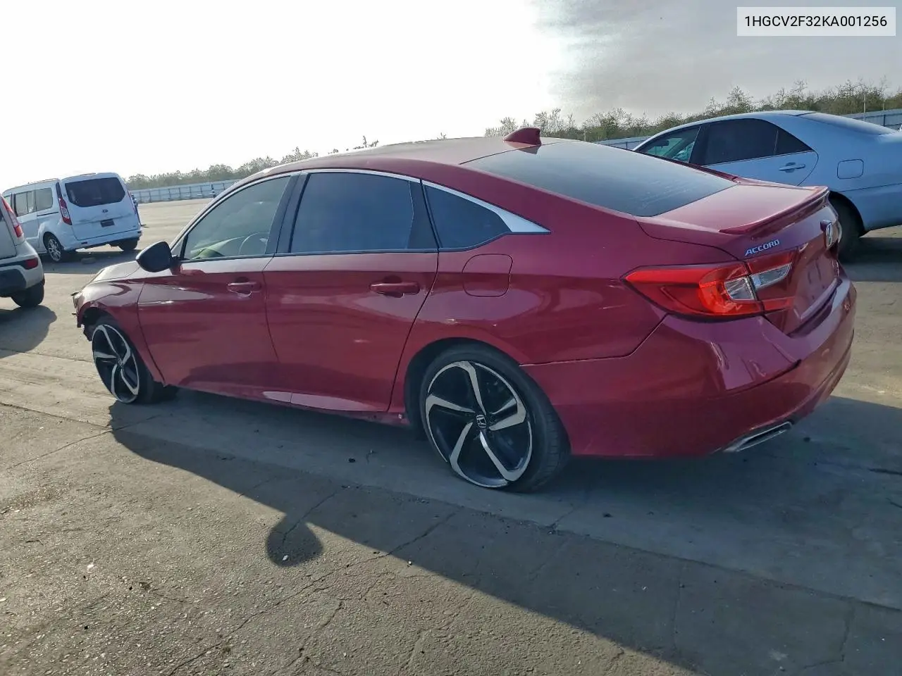 1HGCV2F32KA001256 2019 Honda Accord Sport