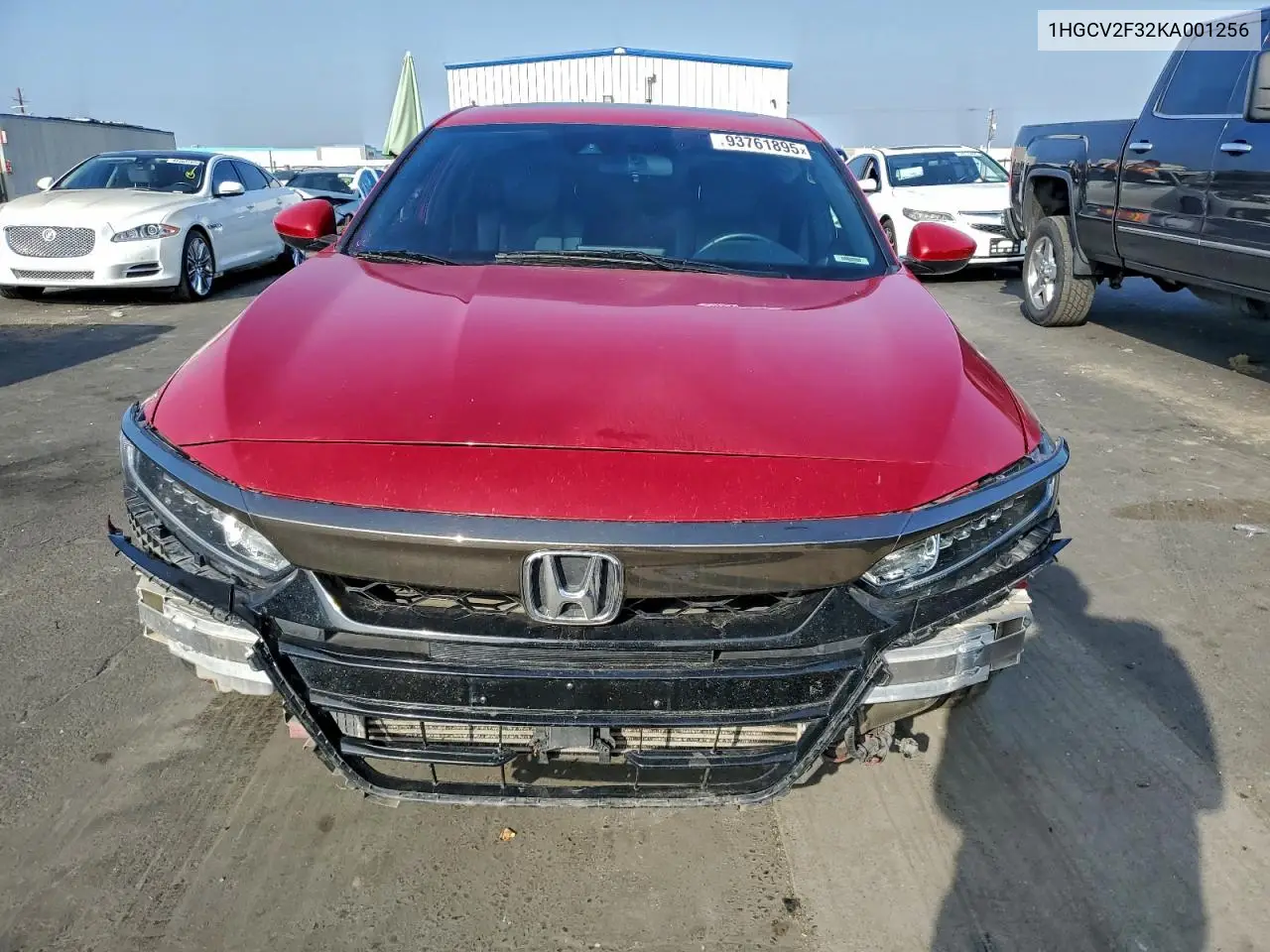 1HGCV2F32KA001256 2019 Honda Accord Sport
