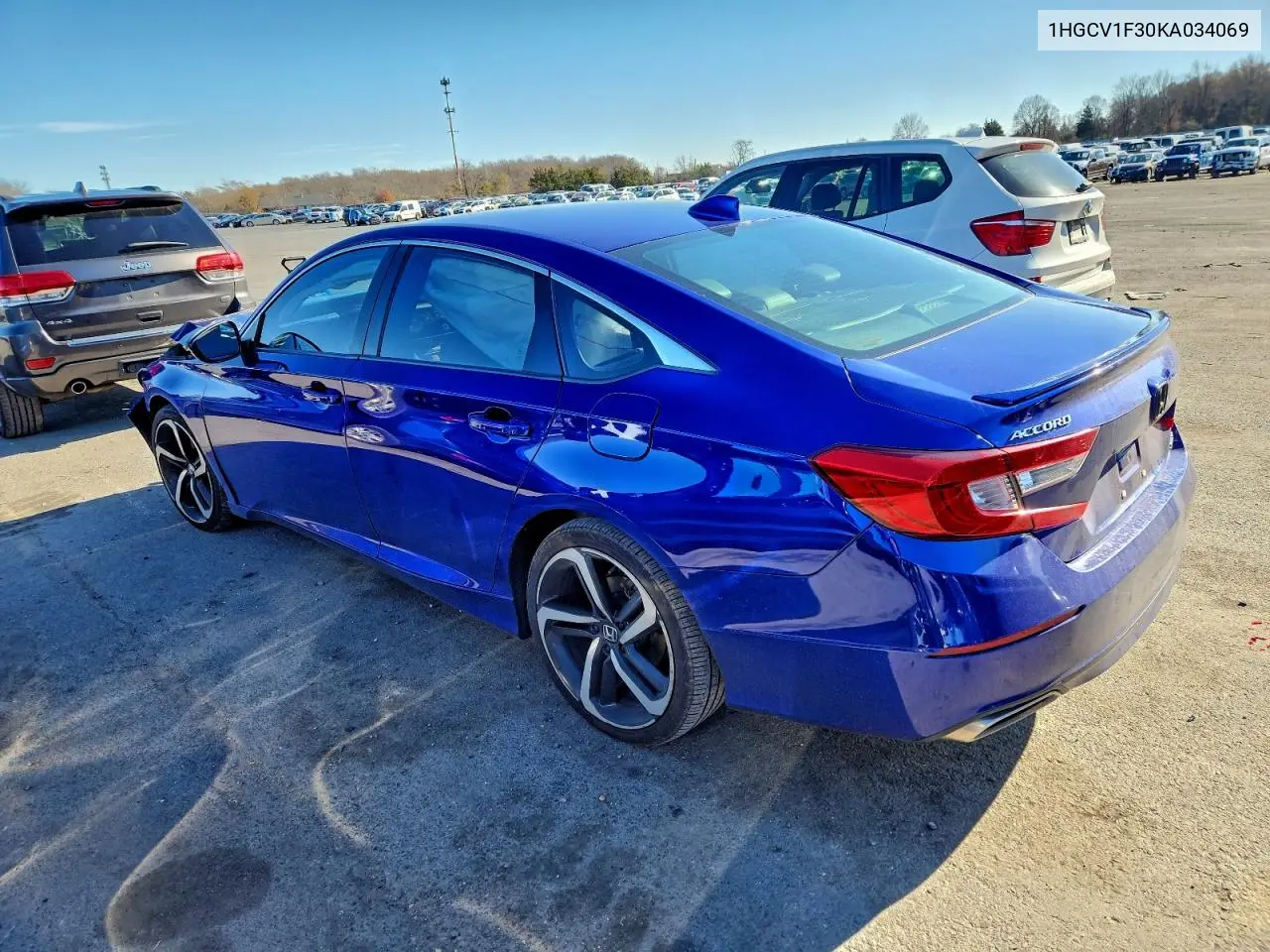 1HGCV1F30KA034069 2019 Honda Accord Sport
