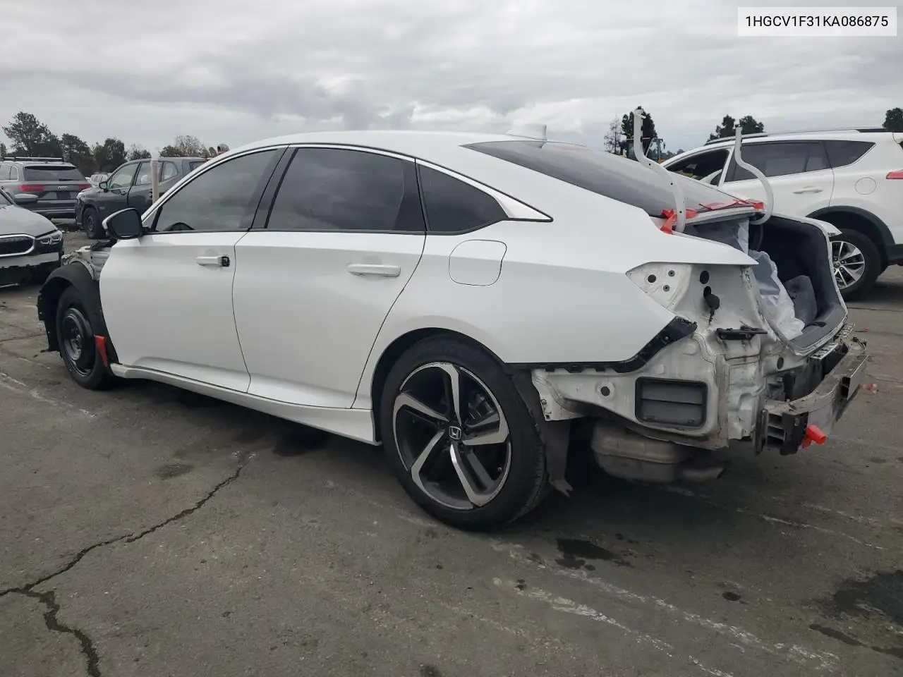 1HGCV1F31KA086875 2019 Honda Accord Sport
