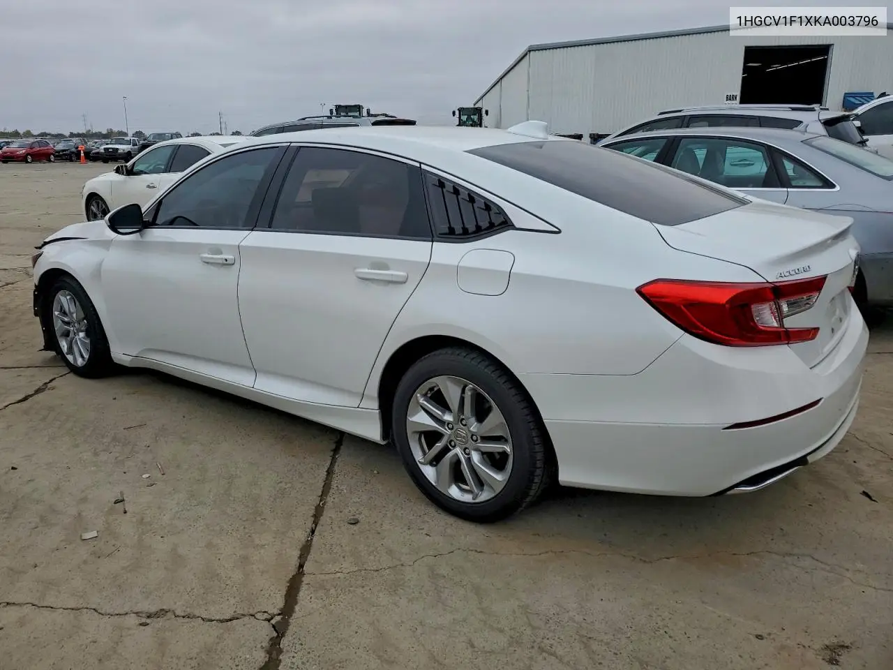 1HGCV1F1XKA003796 2019 Honda Accord Lx