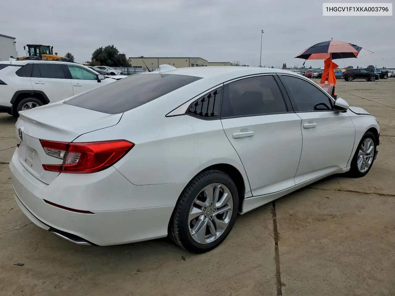 1HGCV1F1XKA003796 2019 Honda Accord Lx