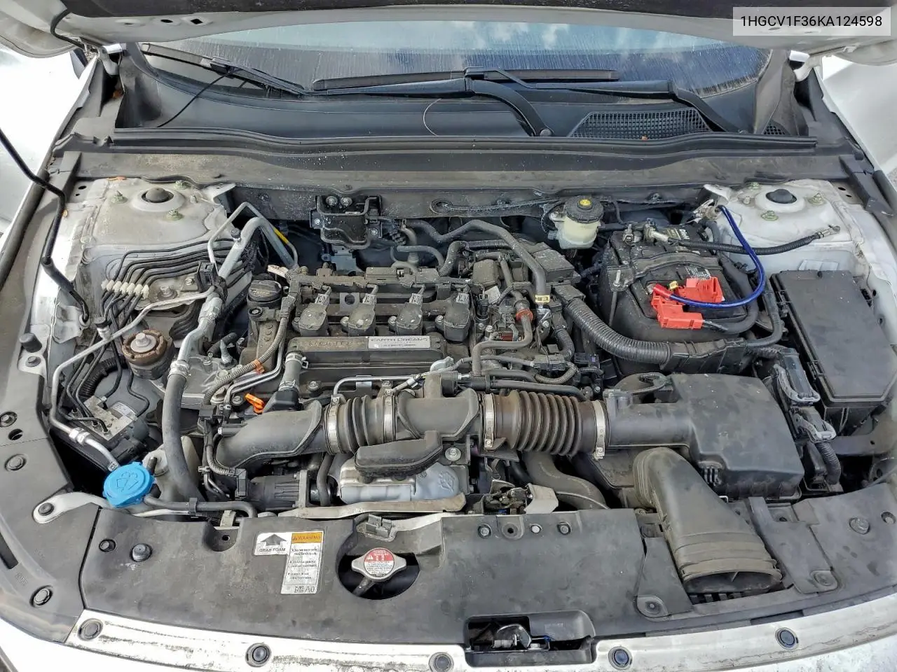 1HGCV1F36KA124598 2019 Honda Accord Sport