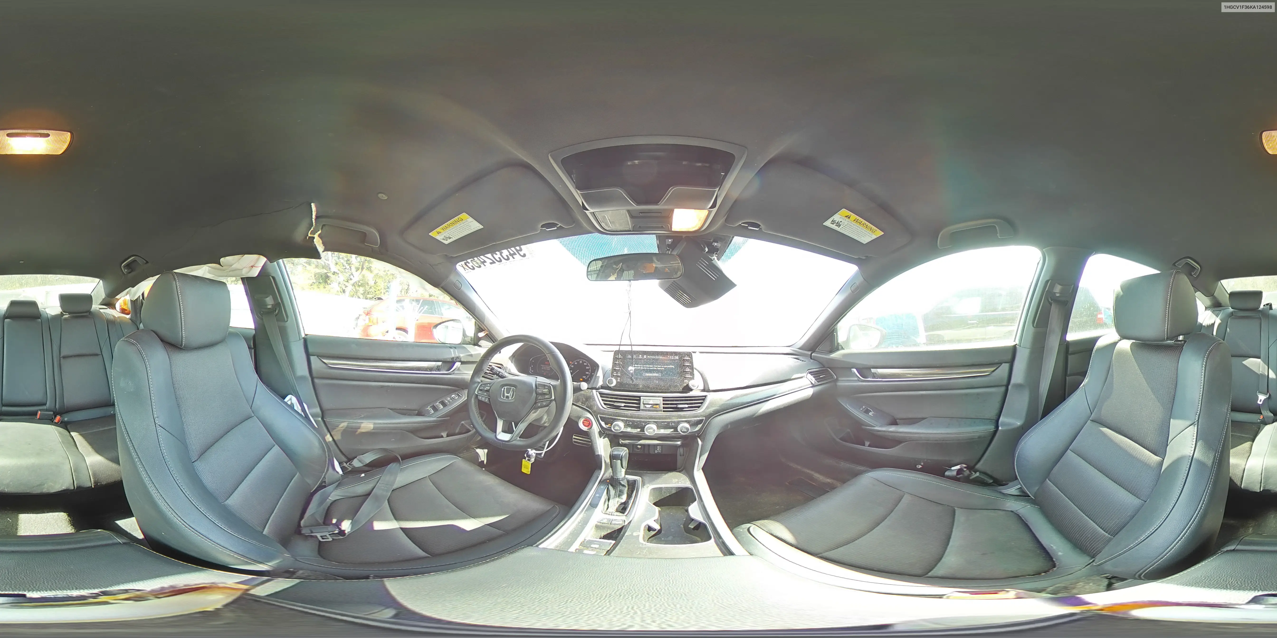 1HGCV1F36KA124598 2019 Honda Accord Sport