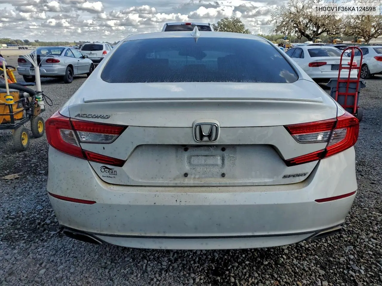 1HGCV1F36KA124598 2019 Honda Accord Sport