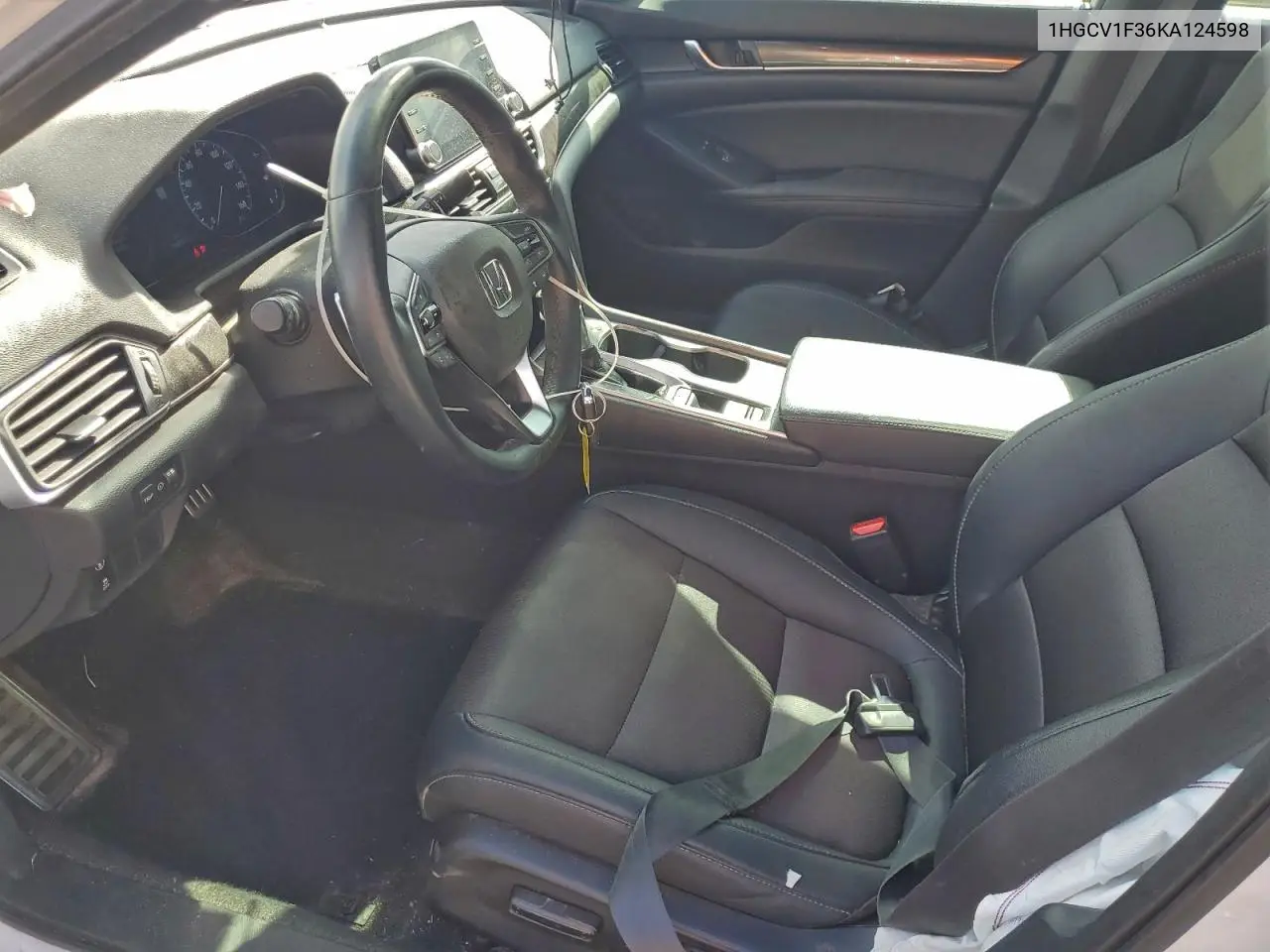 1HGCV1F36KA124598 2019 Honda Accord Sport