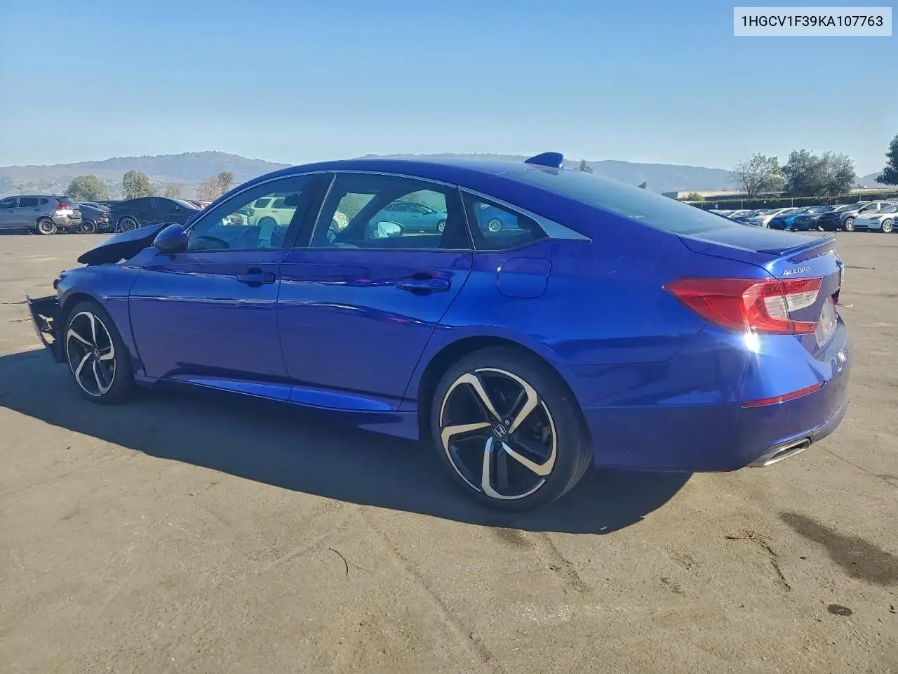 1HGCV1F39KA107763 2019 Honda Accord Sport