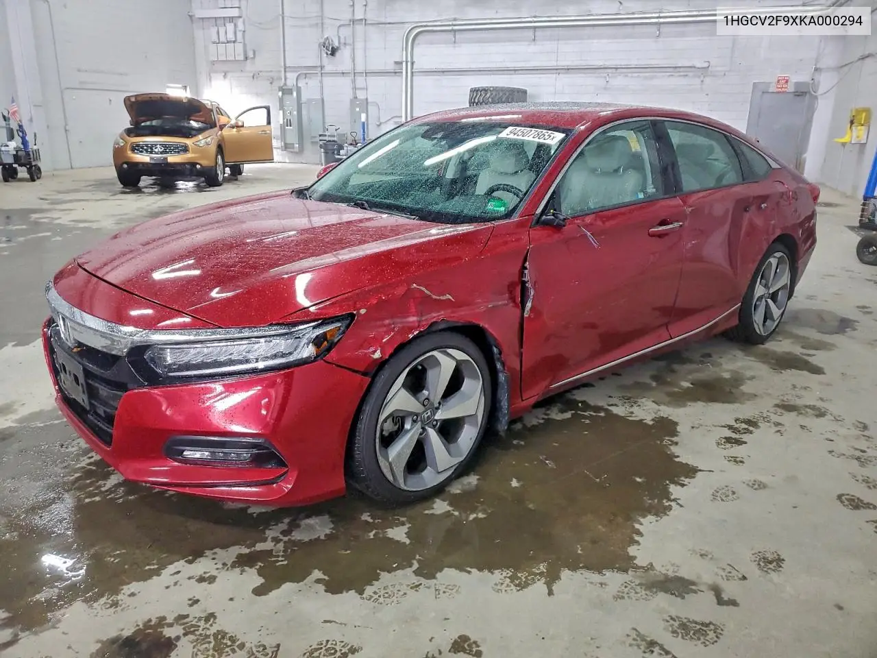 1HGCV2F9XKA000294 2019 Honda Accord Touring