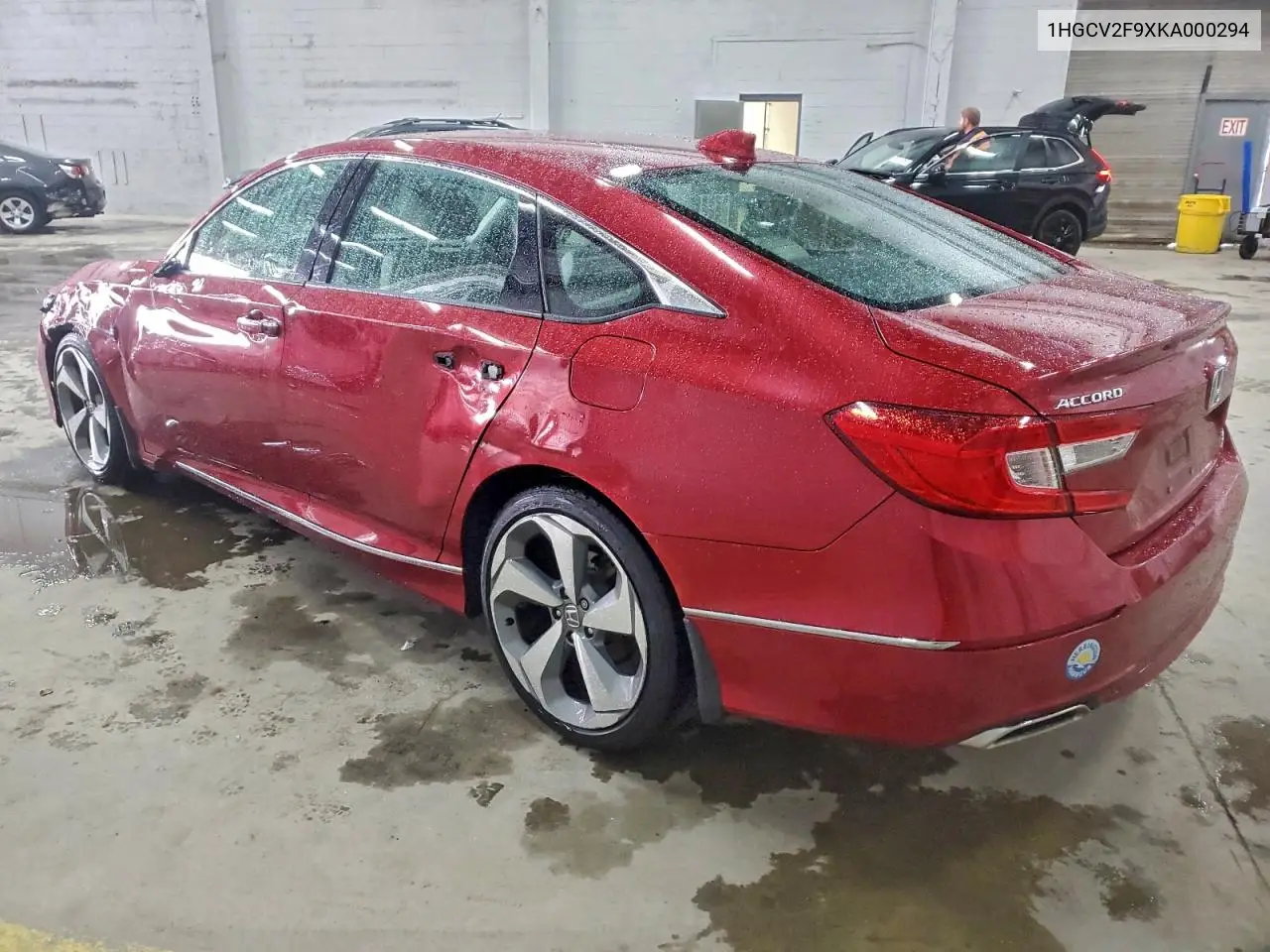 1HGCV2F9XKA000294 2019 Honda Accord Touring