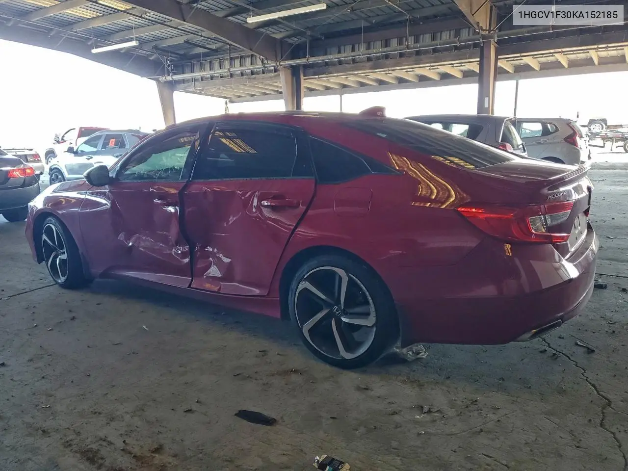 1HGCV1F30KA152185 2019 Honda Accord Sport