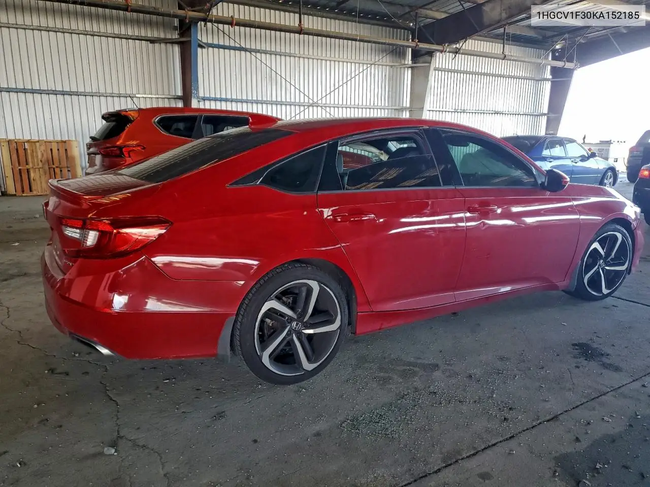 1HGCV1F30KA152185 2019 Honda Accord Sport