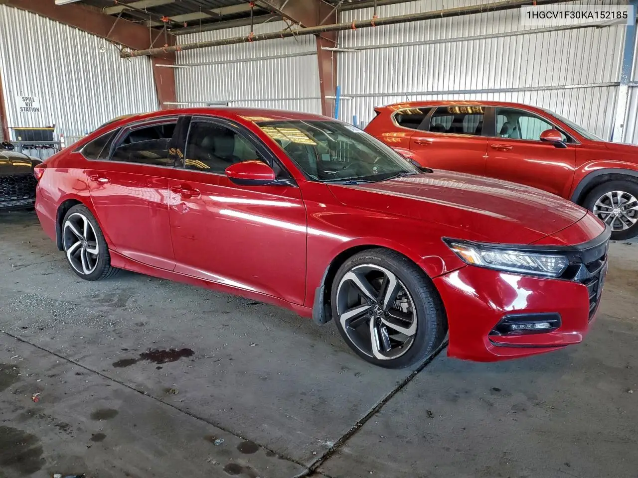 1HGCV1F30KA152185 2019 Honda Accord Sport
