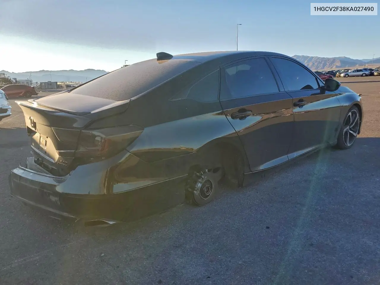 1HGCV2F38KA027490 2019 Honda Accord Sport